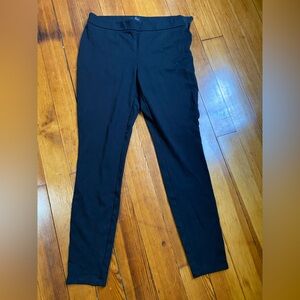 White House Black Market- The Skinny Pant- black. Size 10L.
